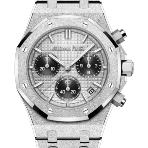 Royal Oak Chrono 26240BC Frosted 41mm SS/SS Gradient White Dial APS SH4401 Super Clone