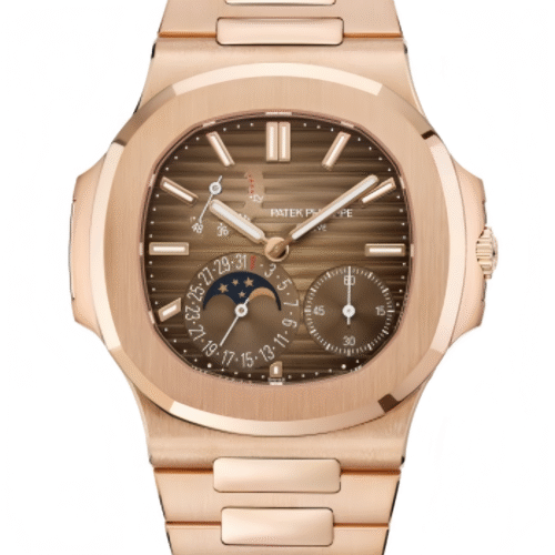 Nautilus 40mm 5712 RG/RG Brown/Stk OMEF A240 Super Clone