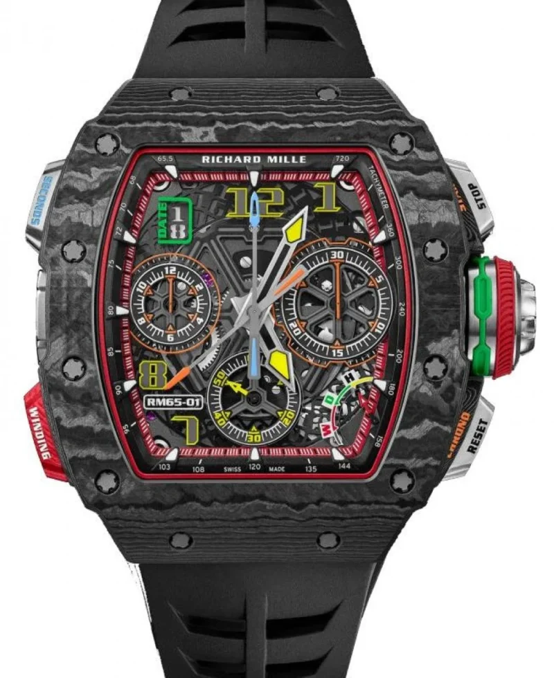 Richard Mille RM 65-01 Carbon Automatic Split-Seconds Chronograph