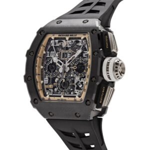 Richard Mille - RM011-03 'Last Black Edition' Auto Flyback Chrono FC/RU KVF A7750