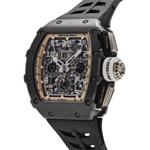 Richard Mille - RM011-03 'Last Black Edition' Auto Flyback Chrono FC/RU KVF A7750