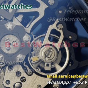 RM35-01 44.5mm Skeleton NTPT Dial on Black Strap APSF RMUL3 Super Clone