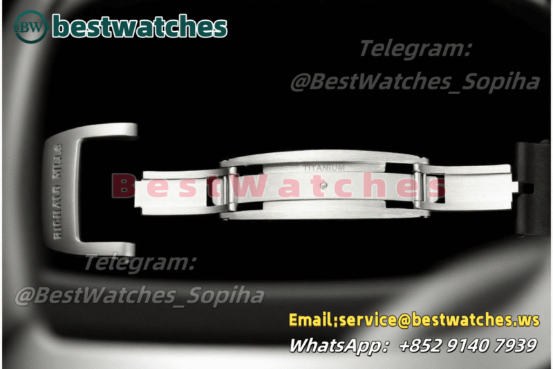 RM35-01 44.5mm Skeleton NTPT Dial on Black Strap APSF RMUL3 Super Clone