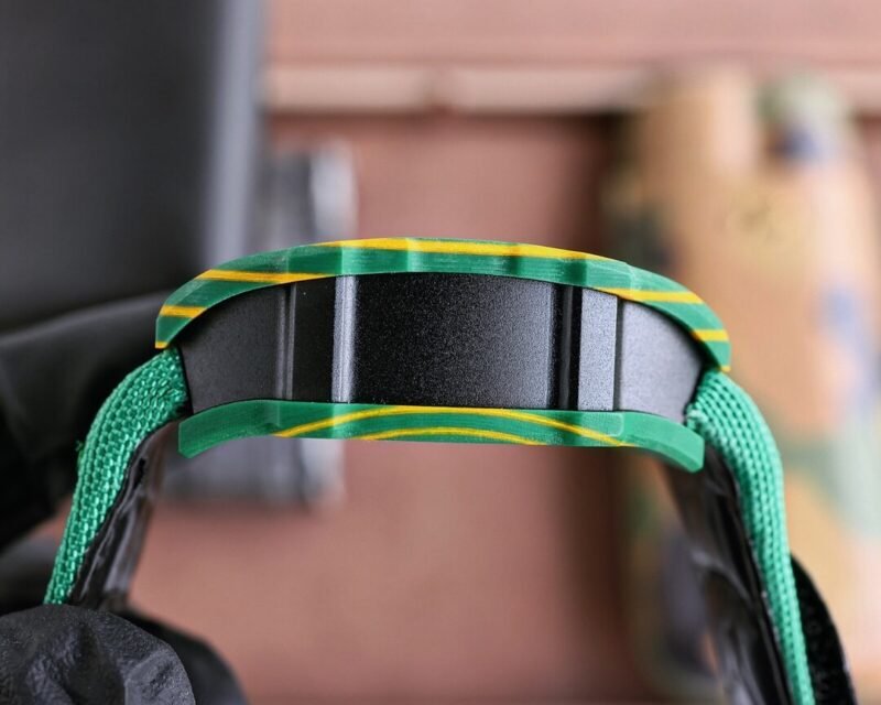 RM67-02 Mutaz Essa Green Skeleton Dial on Green Strap VAF CRMA7 1:1 customization
