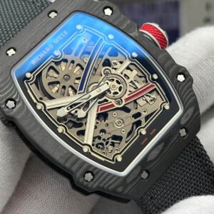 RM67-02 Mutaz Essa black Skeleton Dial on black Strap VAF CRMA7 1:1 customization