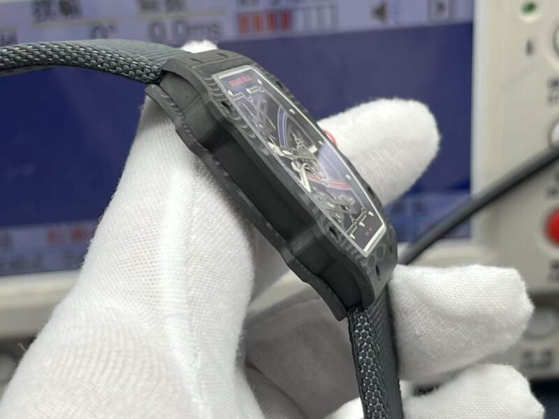 RM67-02 Mutaz Essa black Skeleton Dial on black Strap VAF CRMA7 1:1 customization