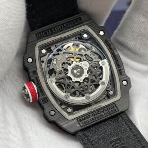 RM67-02 Mutaz Essa black Skeleton Dial on black Strap VAF CRMA7 1:1 customization