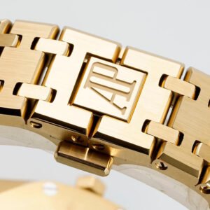 Royal Oak Ladies 67651 33mm Dia YG/YG Blue ZF Swiss Qtz