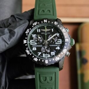 Endurance Pro 44mm Black Dial/Dark blue-green Strap BLSF A2836